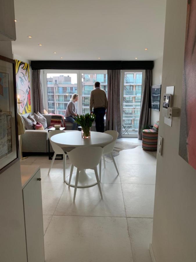 Luxe Studio/Suite Met Zeezicht En Volle Zon Knokke-Heist Exteriör bild