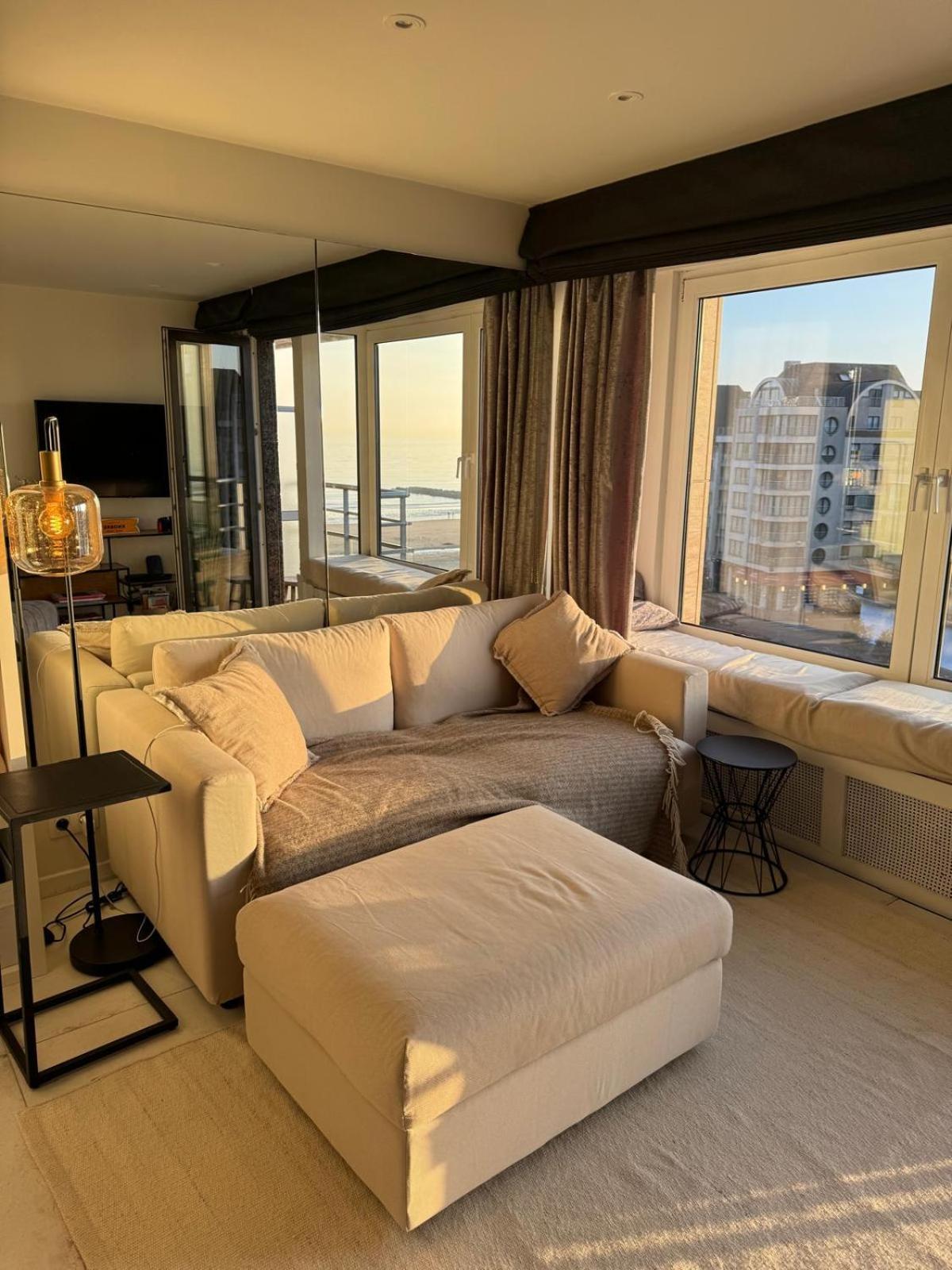 Luxe Studio/Suite Met Zeezicht En Volle Zon Knokke-Heist Exteriör bild