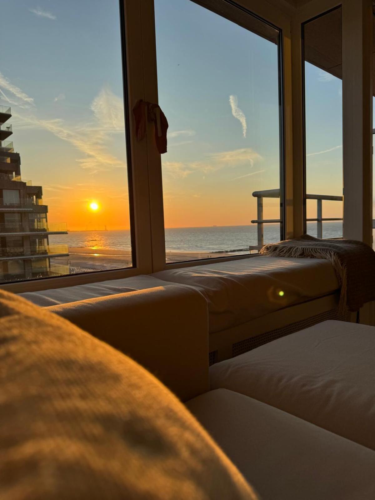 Luxe Studio/Suite Met Zeezicht En Volle Zon Knokke-Heist Exteriör bild