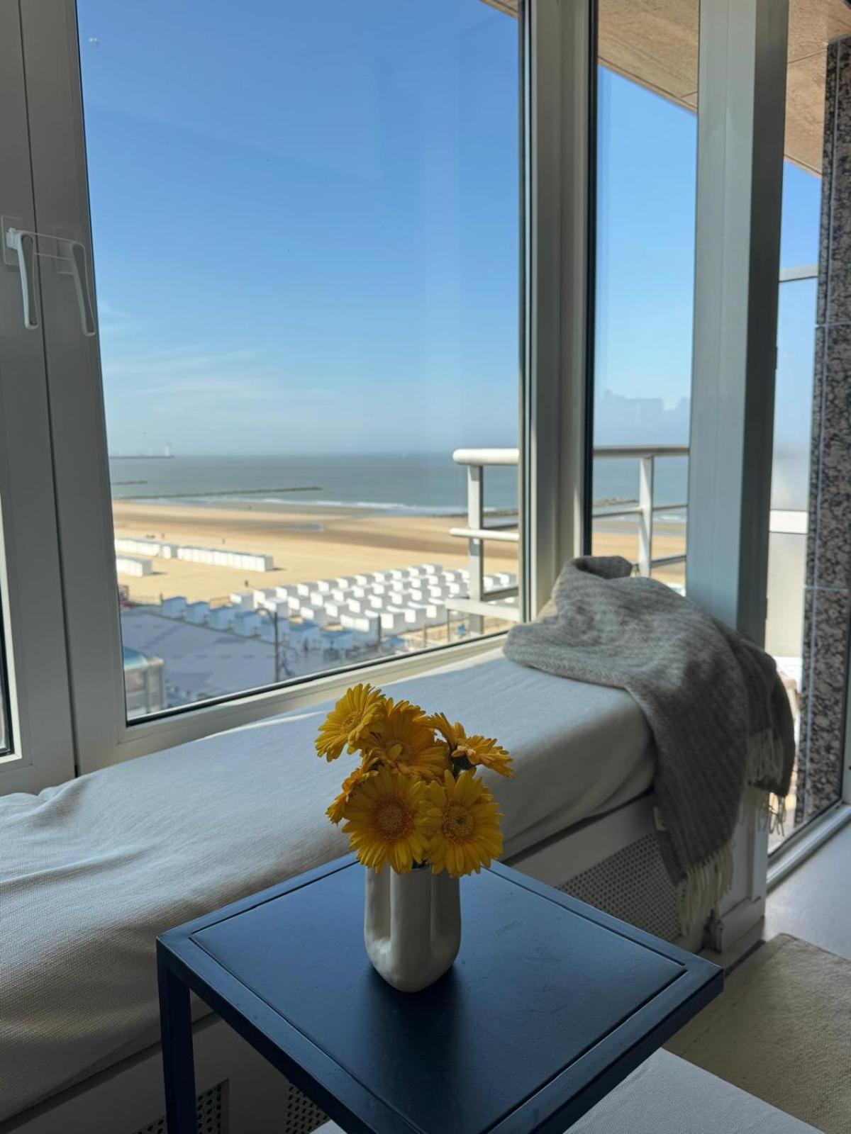 Luxe Studio/Suite Met Zeezicht En Volle Zon Knokke-Heist Exteriör bild